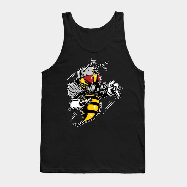 Bee boomber Tank Top by Luckyart11